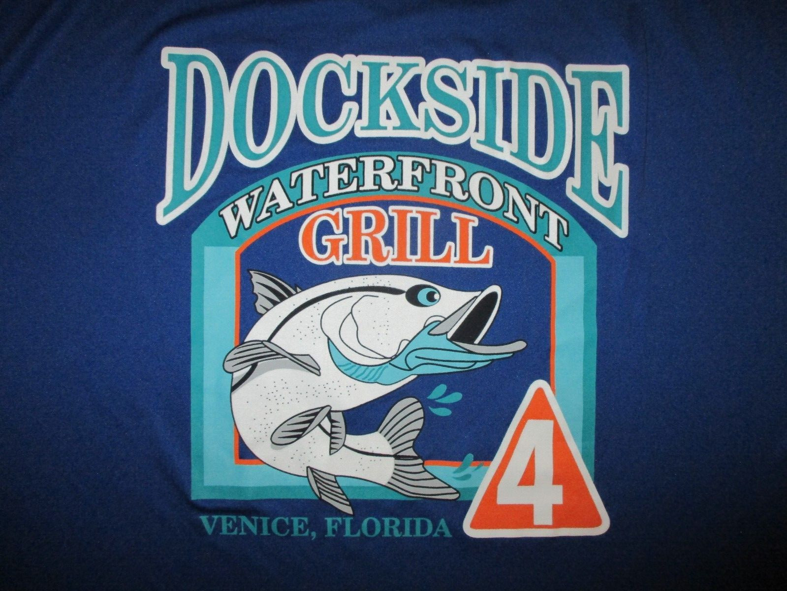 DOCKSIDE WATERFRONT GRILL PERFORMANCE T SHIRT Ven… - image 4