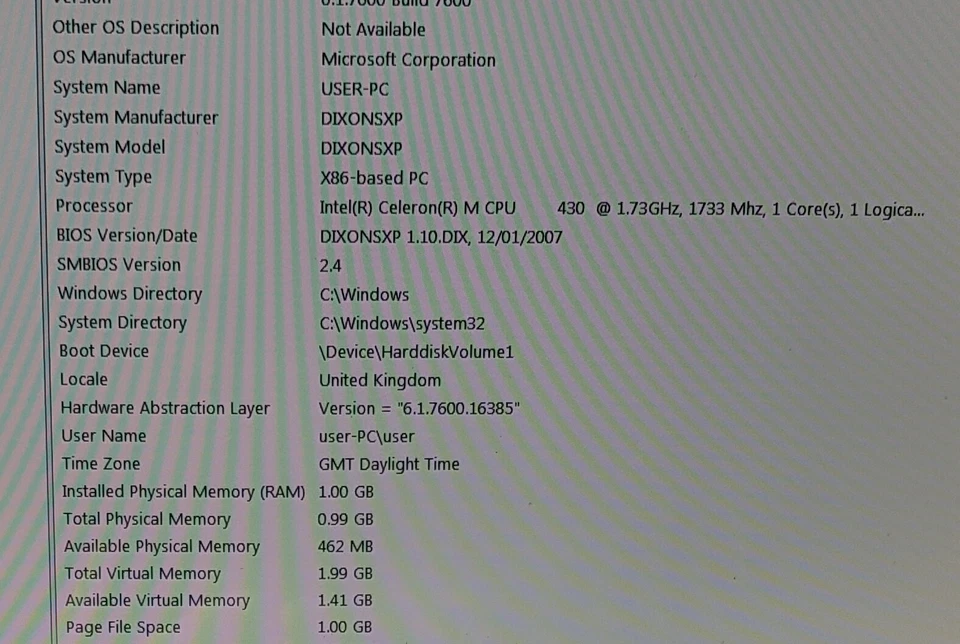 Intel SL92F M 430 Laptop CPU Processor Celeron 1.7 / 1M / 533  Socket 478 - Image 3 of 4