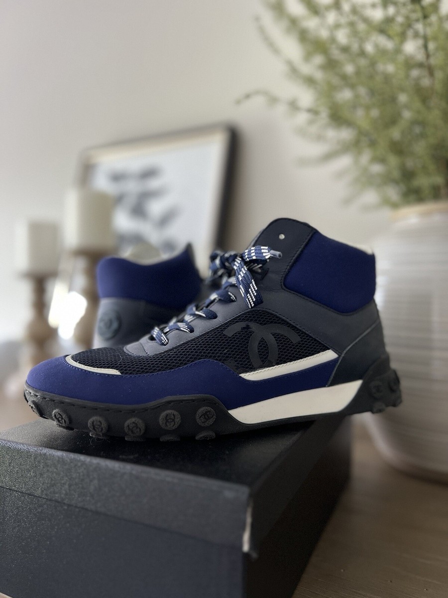 CHANEL 19C High Top Sneakers Shoes size 38 US 7.5 $950 | eBay