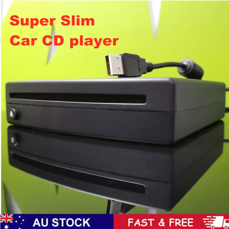 1Din Car Radio CD/DVD Player External for Android Stereo Interface USB Connecth