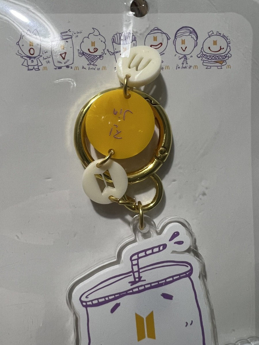 BTS x McDonalds Magnet Acrylic Keyring Jin | eBay