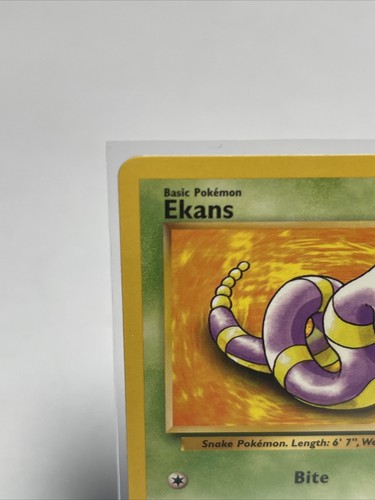 Vintage Pokemon Karte Ekans 56/82 Team Rocket Unlimited NM-Mint Zustand - Bild 3 von 7