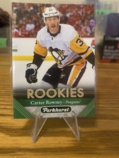 2017-18 Parkhurst Rookies Carter Rowney RC #281