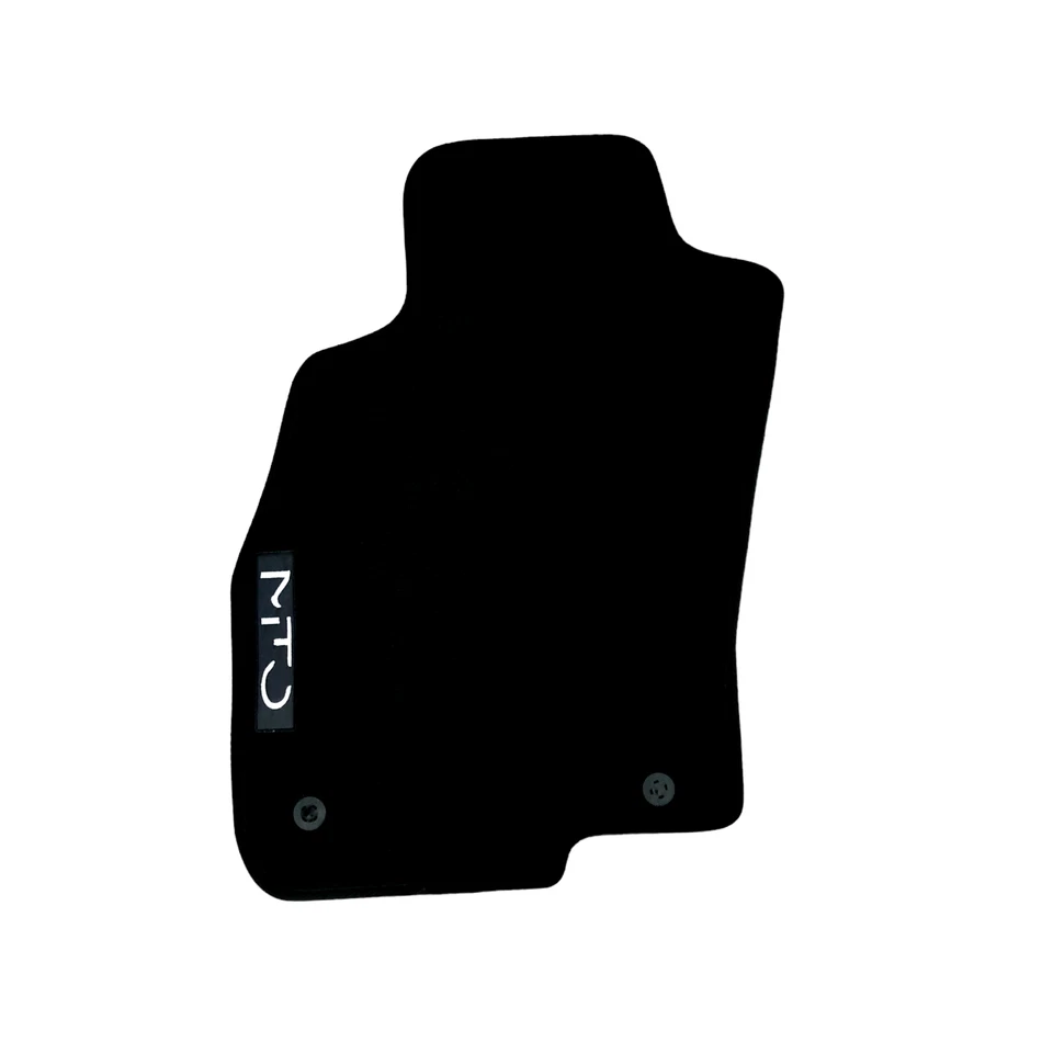 Alfombrillas delanteras de terciopelo para Alfa Romeo MITO alfombras impermeables revestimientos automáticos 2p Foto 3 de 4