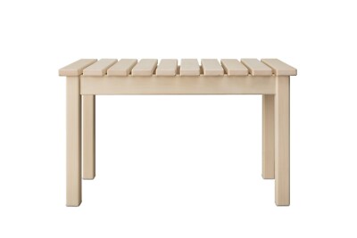 Saunabank Espenholz FSC | Bio Sauna Bank 116cm & 76,5cm | Heimsauna Einrichtung