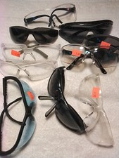 SAFETY  GLASSES  MISC  10PC  NEW ASSORTED  TYPES 