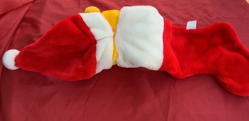 Disney's Winnie The Pooh X’mas Stocking Stuffed 3D Head Plush Holiday Toy 26” - Picture 4 of 11