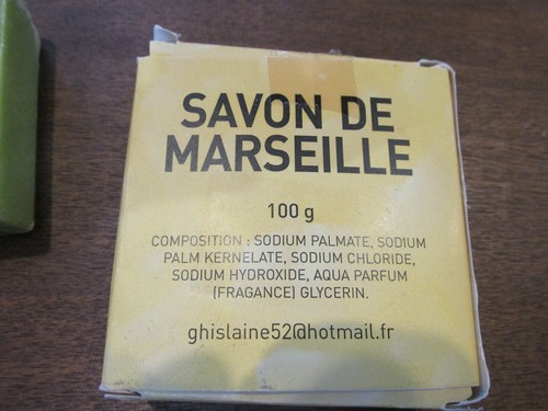 SAVON DE MARSEILLE CITRON VERT SOAP PUR VEGETAL SEALED IN ORIGINAL BOX FRANCE - Picture 5 of 5
