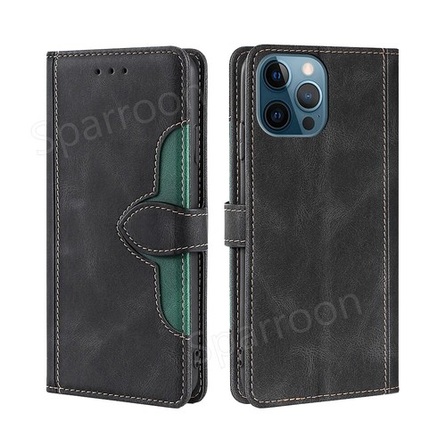 Luxury Leather Wallet Case For iPhone15 16 Pro Max 13 12 11 XR 7 8 SE Flip Cover - Picture 11 of 55