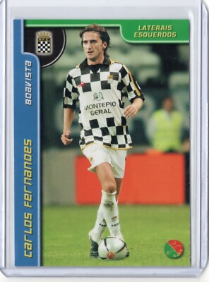 Carlos Fernandes 2004-05 Panini Mega Craques Boavista Portugal Sporting Card #56