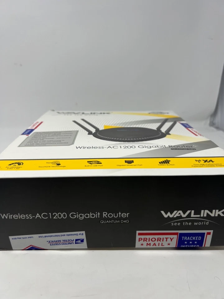 WAVLINK AC1200 WiFi Router Wireless Internet Router Dual Band 2.4/5GHZ NIB - Image 3 of 4