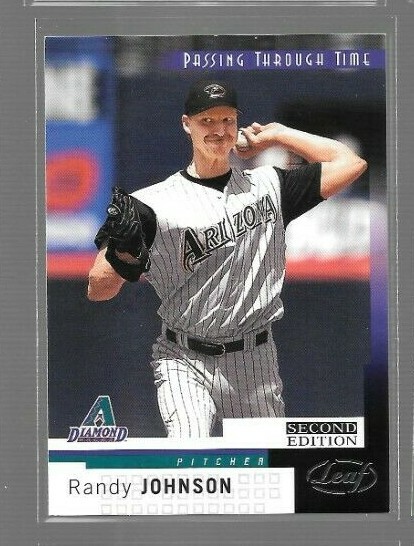 2004 Leaf Second Edition Passing Through Time Randy Johnson #260 Diamondbacks