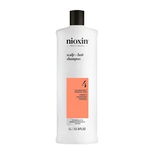 Nioxin System 4 Color Safe Cleanser Shampoo 33.8 oz / Liter FREE SHIPPING