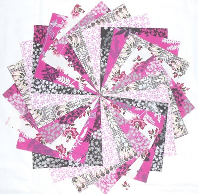 12 10'' Quilting Squares Oriental Garden Layer Cake Squares