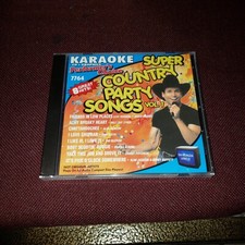 COUNTRY Party Karaoke Cd  Graphics New