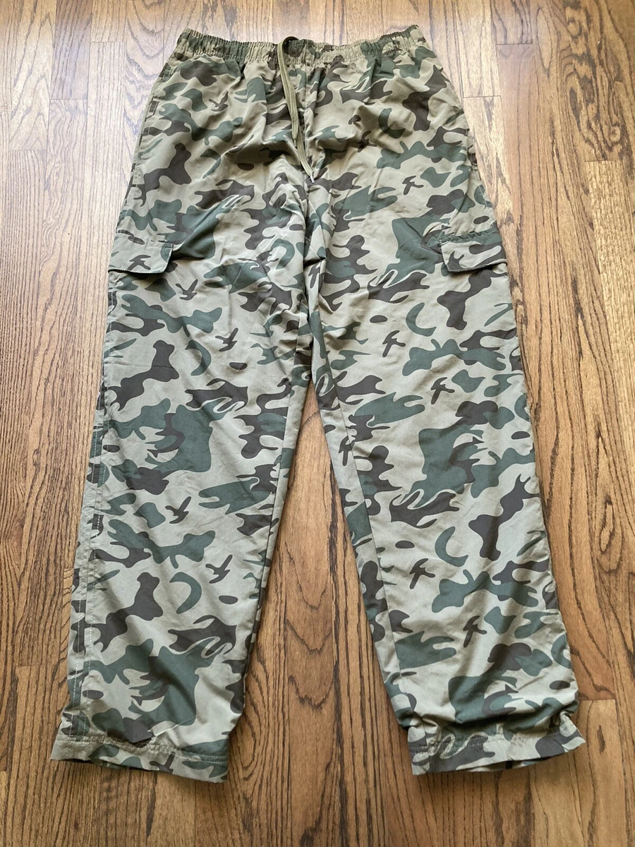 Camo windbreaker best sale pants