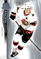 Brady Tkachuk Senators NHL 2021 The Cup Upper Deck BLANK Back No Number