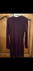 Victoria'sSecret So Soft Modal  Wide Rib, Long Sleeve Henley Dress Size XL Wine — photo 2