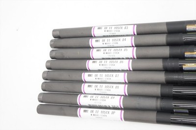 Mitsubishi Mmt 105TX Tour X-Stiff #3-PW Iron Shaft Set 8Pc Uncut
