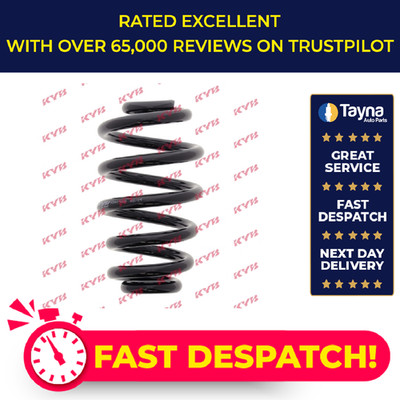 2x Coil Springs (Pair Set) fits AUDI A4 B6 2.4 Rear 01 to 04 Suspension KYB New