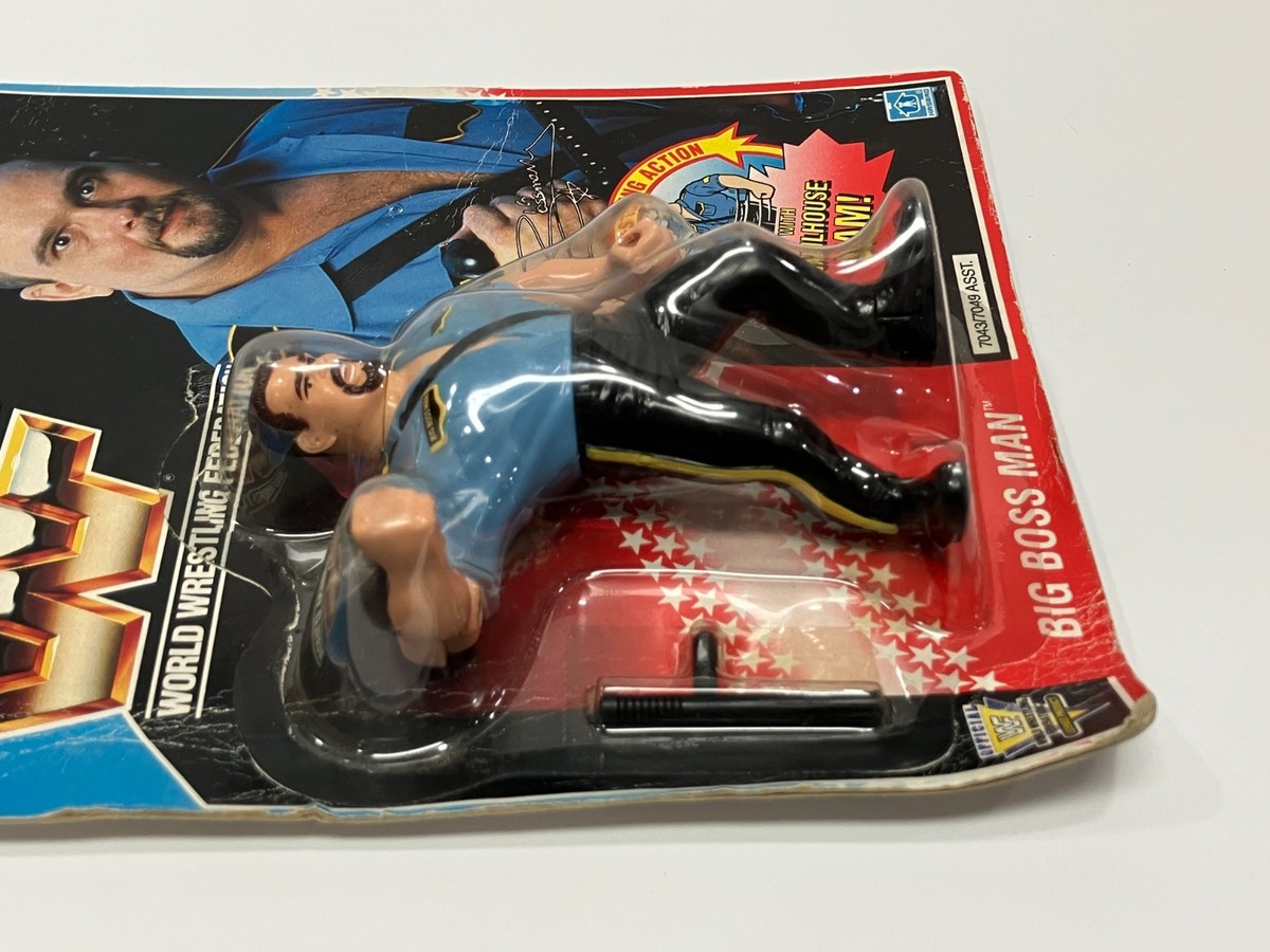 1991 WWF Hasbro BIG BOSS MAN action figure | eBay