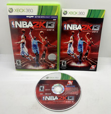 NBA 2K13 Xbox 360, CIB w/ Disc, Case, & Manual Included TESTED
