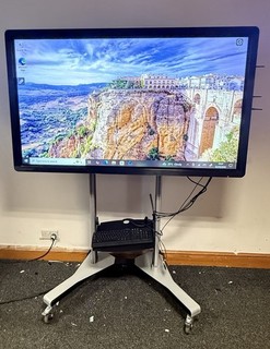 CleverTouch 65" Plus Series 5th Gen Android Touchscreen with Stand and Blade PC