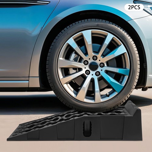 2 rampe auto rampa di accesso pneumatici auto rampa per auto SUV 7250 kg Last Car Ramp - Foto 3 di 12