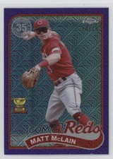 2024 Topps Series 2 Purple Refractor 16/75 Matt McLain #2T89C-61 0t2