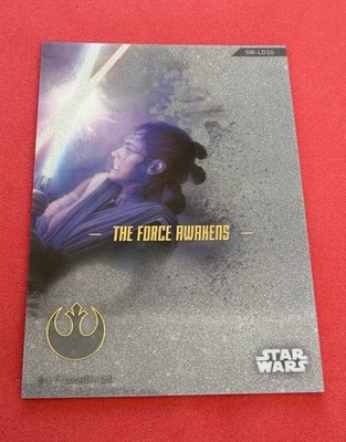 2025 Card.Fun Star Wars Power of the Force Duel Split The Force Awakens ~ Right
