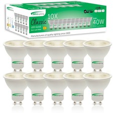 Image of BELL GU10 Dimmable LED Spotlight Bulbs Warm/ Cool/ Natural White 4.4W Down Light
