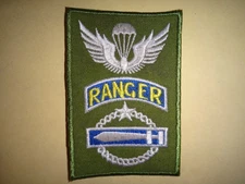 Vietnam War ROK South Korean Army RANGER Airborne Semi-Subdued Patch