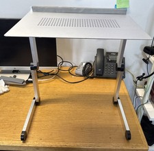 Generic Silver Adjustable Laptop Stand Folding Portable Ventilated