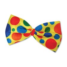 Bristol Novelty SH116670 Clown Jumbo Bow Tie Fancy Dress Party Accessories World