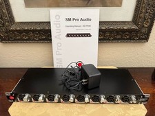 SM PRO AUDIO MIC PR8E 8-CHANNEL PREAMP NETWORK SOUND TASCAM-PINOUT DB25 SN 007