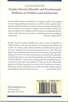 Gender Identity Disorder and Psycho..., Susan J Bradley