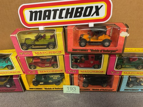Matchbox Models Of yesteryear. Job Lot (193) 10 x Cars In mixed Boxes - Picture 3 of 5