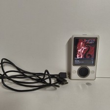 Microsoft Zune 1090 30GB Digital MP3 Media Player White SC3451 VH DEAD PIXELS