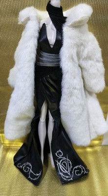 16'' Cruella Disney Store Designer Limited Edition Coat Dress Belt Only No Doll