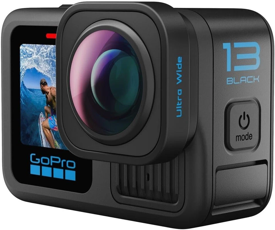 GoPro Hero 13 Black Ultra Wide Edition 4K/60 Action Cam, Wasserdicht - Bild 3 von 4