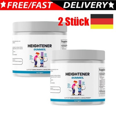 2X | Heightener Gummies -Natural Height Growth Supplement for Kids Teens and Adu