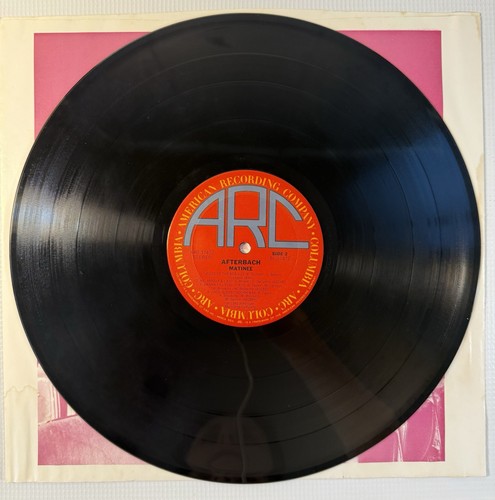AFTERBACH-MATINEE . LP vinyl 1981 US. ( VG +/ VG) Promo - Picture 11 of 15