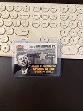 2001 Topps American Pie JFK Berlin Wall Authentic Remnants Relic Card PAPM2