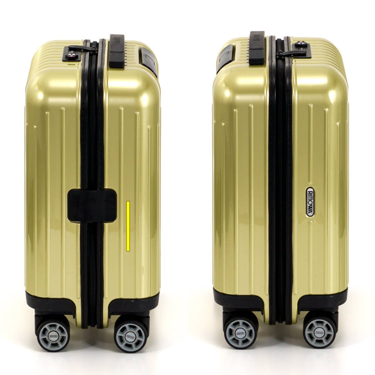 Rimowa Salsa Air Mini 22L Gloss Lime Green 4 wheels Carry Case
