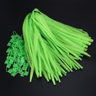 50 PCS Mesh Produce Taschen Kunststoff Obst Meeresfrüchte Behälterhalter 60CM