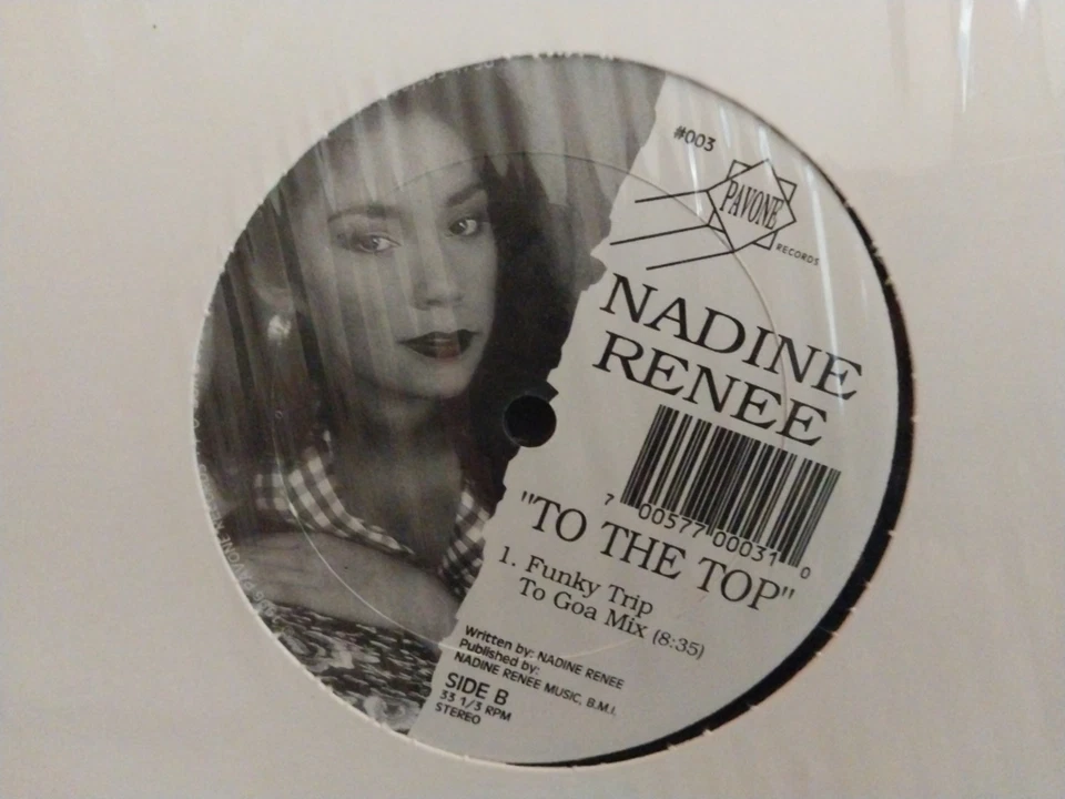 Nadine Renee Lp To The Top Single 3 Versions Miami 1996 Original Sealed w Hype - Image 3 of 4