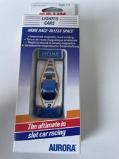 VINTAGE 1983 - TOMY AFX  LIGHTED CARS - JAGUAR XJR-9LM SLOT CAR - NEW