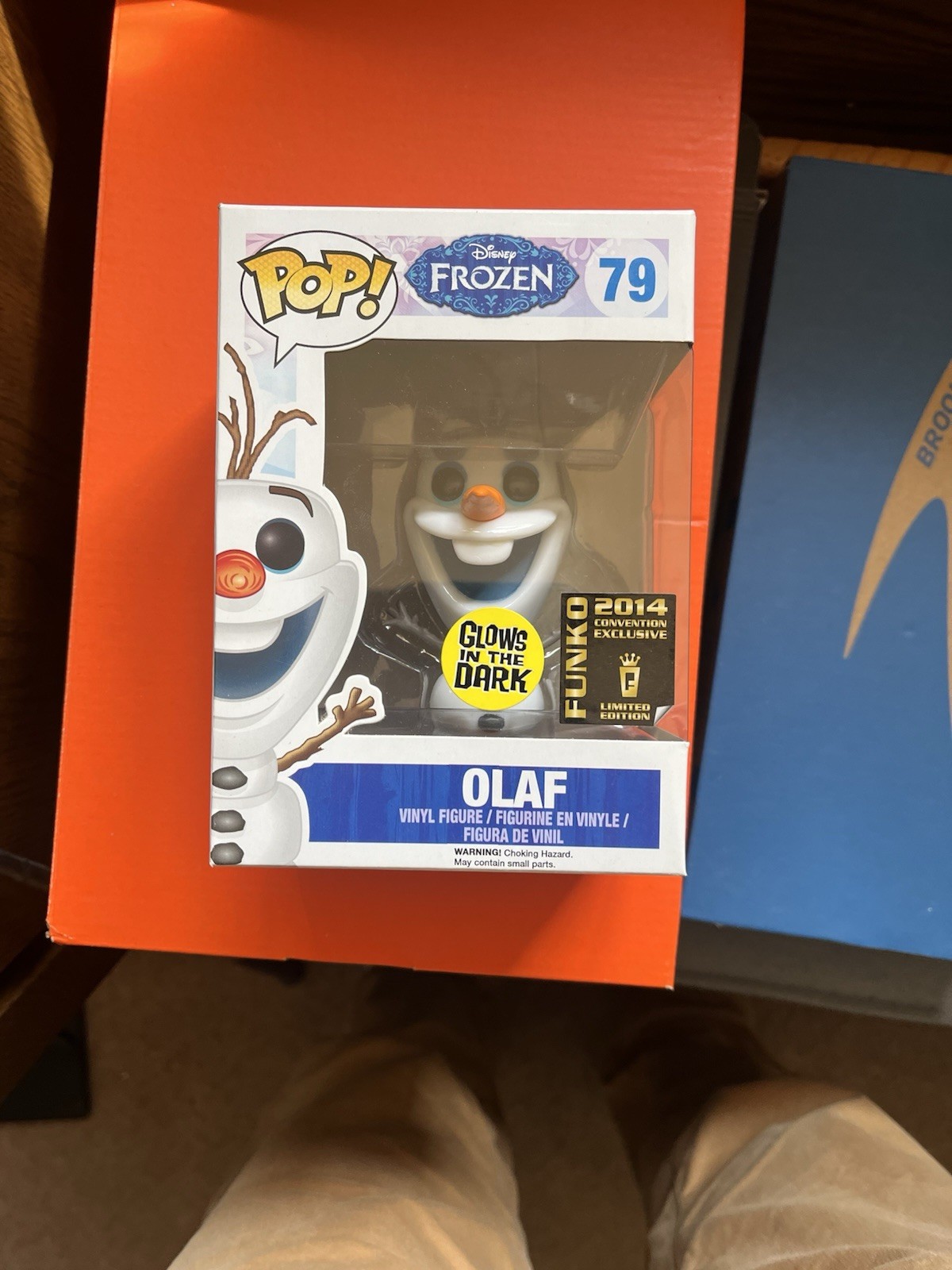 Funko Pop 2014 Con Exclusive Frozen #79 Olaf GITD