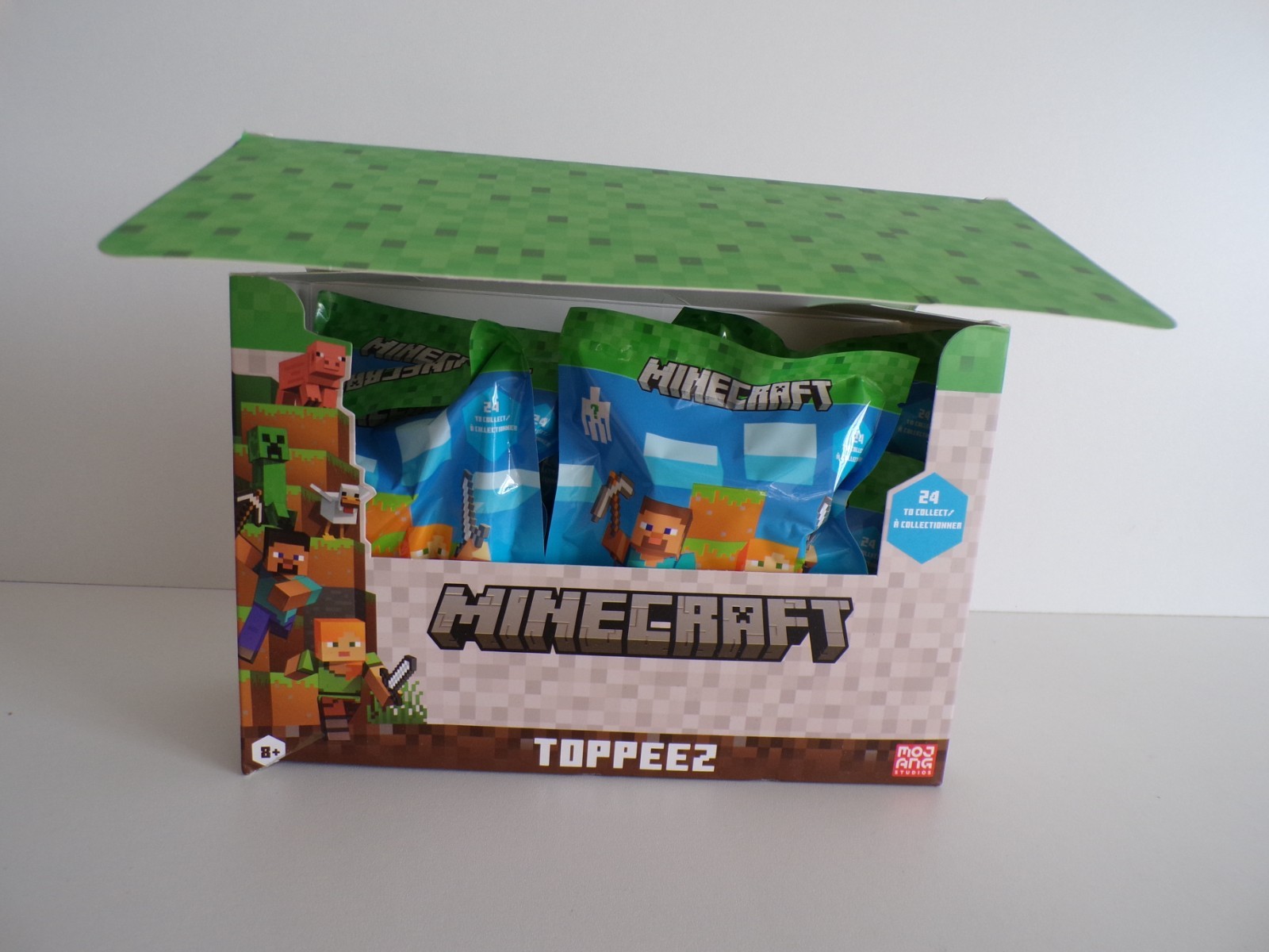Boite de figurines Minecraft J14 blister neuf idée cadeau anniversaire ado