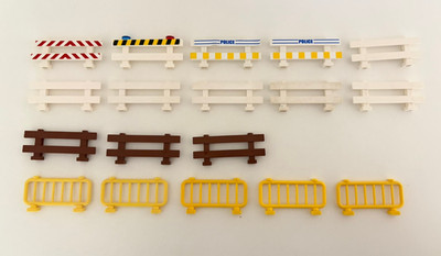 Lego 18x Fence 1 x 8 x 2 2/3 Zaun 6079 2583 Gitterzaun Zubehör